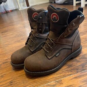 Men’s Red Wing Irish Setter Steal Toe, Ultra Dry Waterproof Boots. Size 11.5